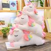 hitoshe Unicorn Stuffed Animals, Soft Unicorn Plush Hugging Pillow Toy Gifts for Kids (White, 12 in)