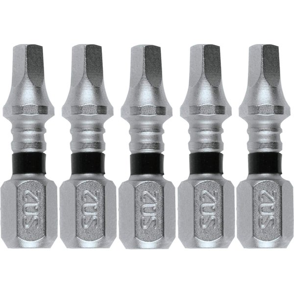 Makita E-00583 Impact XPS™ #2 Square 1" Insert Bit, 5/pk