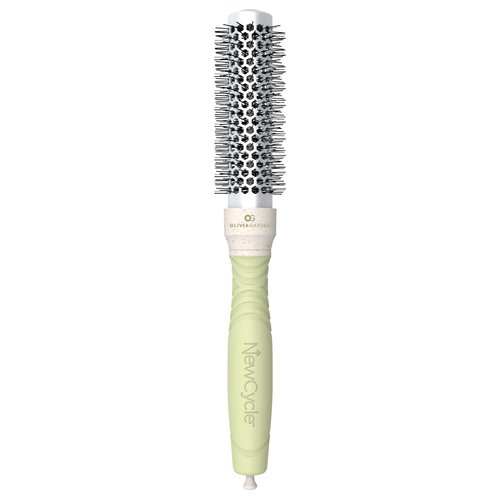 Olivia Garden NewCycle Round Thermal Hair Brush (not electrical) with ceramic barrel, ionic technology and made from 100% recycled material (except bristles)