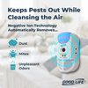 Good Life, Inc. Ultimate AT Ultrasonic Pest Repeller - Indoor Rodent and Bug Repellent Plug-in - Effective for Mice, Rats, Roaches, Scorpions, Insects - Utilizes Ultrasonic Sounds & Air Cleansing Ions