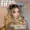 Nnzes Long Blonde Wavy Wig for Women Middle Part Curly Wigs Natural Looking Ombre Blonde Synthetic Heat Resistant Fiber Women Wigs for Daily Party Use