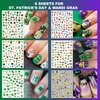 IDDFEVE 30 Sheets 8 Holiday Nail Art Stickers, Variety Pack All Season Nail Decals for All Year, Self-Adhesive Pegatinas Uñas 4th of July Halloween Fall Christmas Valentine St. Patrick's
