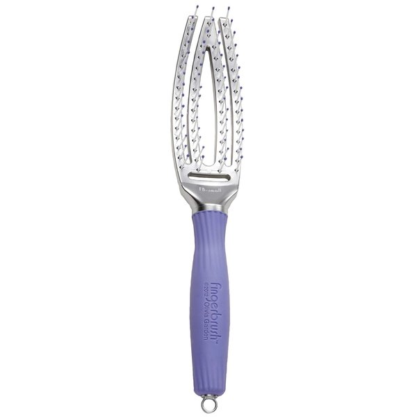 Olivia Garden Finger Brush Scalp-Hugging & Vented Paddle Hair Brush FB-SM (Small)