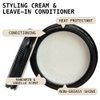 O'Douds Conditioning Cream - Natural Hair Styling Cream & Leave In Conditioner with Light Hold & Medium Shine - Shea Butter, Aloe Vera & Castor Oil - Mandarin & Vanilla Scent (4oz)