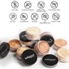 bellapierre Mineral Foundation SPF 15 - Loose Powder | Vegan & Cruelty Free | Full Coverage | Hypoallergenic & Safe for All Skin Types | Oil & Talc Free - 0.32 Oz - Cinnamon