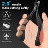 Toenail Clippers for Thick Nails for Seniors, Podiatrist Nail Clippers for Men, Nail Cutter Surper Sharp Blades Lighter Soft Handle