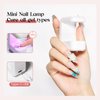 MIZHSE Solid Builder Gel for Nails: Non-Sticky 3D Sculpting Gel Hard Gel with U V Lamp, Clear Gel Builder Nail Gel Art Carving Gel Modeling Gel Nail Extension Soak Off U V/LED Nail Art Salon Home DIY