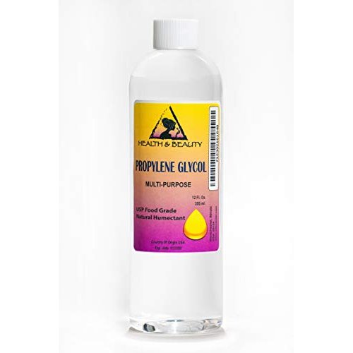 Propylene Glycol USP Food & Medical Grade Hypoallergenic Moisturizer Skin Cleanser DIY Non GMO Premium Highest Purity 100% Pure 12 oz