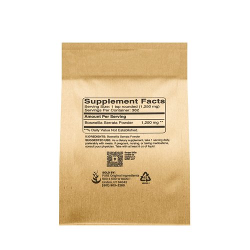 Pure Original Ingredients Boswellia Serrata Extract (1lb) Herbal Supplement Powder, Non-GMO