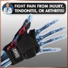 Dr. Frederick's Original Reversible Copper Infused Wrist Thumb Brace - 1 Brace - Spica Splint for De Quervain’s Tendonitis, Arthritis, CMC, Pain Relief - Left or Right Hand - Fits Men and Women