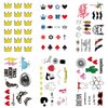 Aivoch 30 Sheets 120+ Styles Children Small Temporary Tattoos for Girls Boys, Mini Cartoon Tattoos for Kids, Cute Animals Stars Tiny Fake Tattoos Stickers Set Birthday Party Supplies Favors