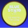Blue Squid PRO UV Face Paint - UV Pastel Yellow (30g) - Professional Water Based UV Activated Neon Glow in the Dark Single Cake Face & Body Paint Makeup Supplies for Adults Kids Halloween UV Facepaint