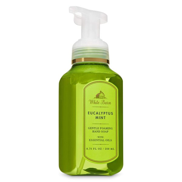 White Barn Eucalyptus Mint Gentle Foaming Hand Soap New Packaging