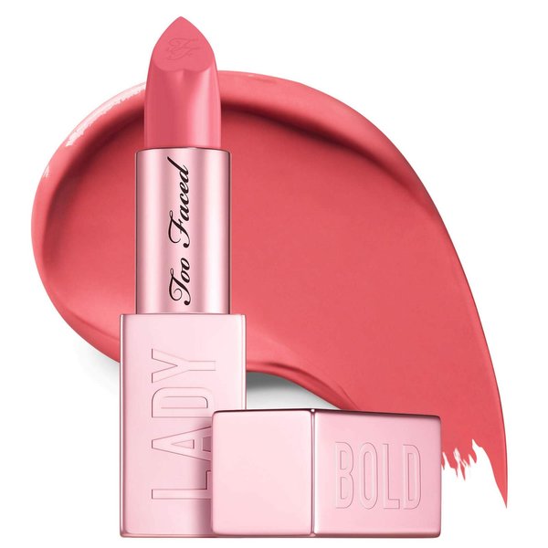 Too Faced Lady Bold Cream Lipstick, Dear Diary, 0.12 Ounce