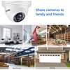 ZOSI 2.0MP 1080P 1920TVL HD-TVI CCTV Security Dome Camera,80ft IR Night Vision, Aluminum Metal Housing for HD-TVI, AHD, CVI 720P,1080P,5MP,4K Analog Surveillance DVR (Renewed)