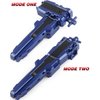 Desamvap Bey Battling Tops Blade Burst X Launcher and Grip, BX String Launcher Left Right Spin String Launcher Grip DB Layer System Compatible with BX Bey Burst Series (Blue)