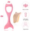 Vodolo Eyelash Tools Mascara Shield,6-in-1 Silicone Mermaid Mascara Shield Precision Applicator Guard,Makeup Eye Lash Separator Tool,Eyelid Cover with Eyeliner Template and Eyelash Curler
