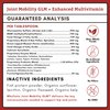 Wholistic Pet Organics Joint Mobility GLM - 1 Lb - Glucosamine for Dogs Chondroitin Supplement Green Lipped Mussels - Joint Supplement for Dogs - Arthritis Pain Reliever for Large & Small Breeds