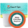 Smart Sips Coffee, White Chocolate Raspberry Coffee, Medium Roast, Gourmet Flavored Coffee Single Serve Pods for Keurig K-Cup Brewers, 24 Count
