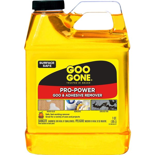 Goo Gone Pro-Power - Professional Strength Adhesive Remover - 32 Fl. Oz. Jug