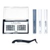 Lashfills DIY Lash Extension Kit Lash Cluster Kit with Lash Bond Lash Sealant Lash Remover and Lash Application Tool 3 Set of Lashes 30 Lash Clusters (Extra Volume-Envy)