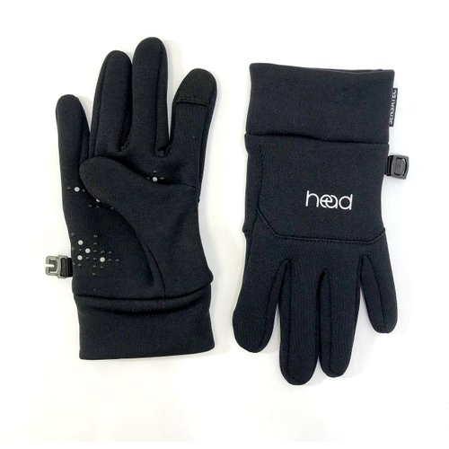 HEAD Kids Touchscreen Gloves - Black (SMALL)