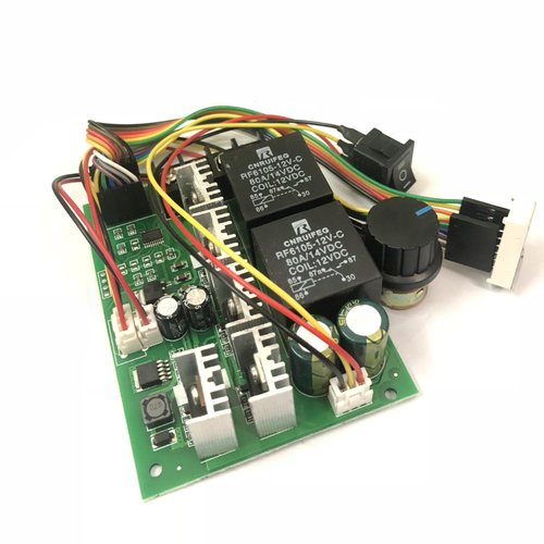 Motor Speed Controller DC 10-55V Digital Display PWM DC Brushed Motor Speed Controller Switch Control