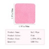 Lint Free Nail Wipes, 1200Pcs Pink Eyelash Extension Glue Cleaning Wipes, Absorbent Soft Non-woven Fabric Gel Nail Polish Remover Pads, No Lint Nail Cotton Pads for Eyelash Extensions Nails Lash Glue