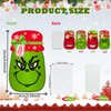 AFZMON Christmas Party Favors for Kids 48 Pack Mason Jar Paper Cards Bulk with 48 Treat Bags for DIY Classroom Exchange Gifts Merry Christmas Greeting Card Xmas Holiday Party Supplies