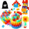 TOY Life 64PCS Magnetic Blocks for Kids Ages 4-8, Magnetic Building Blocks for Toddlers 3-5, Magnet Blocks, Magnet Toys for Toddlers, Kids Blocks