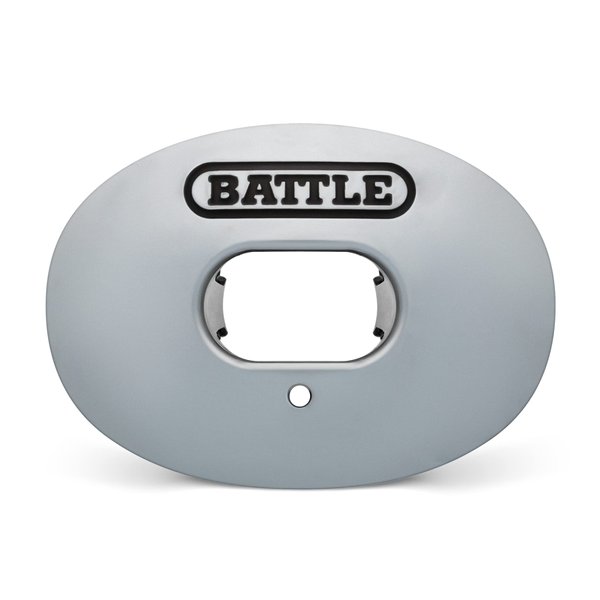 Battle Oxygen Lip Protector Mouthguard, Silver