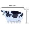 Generic Cow Hair Clip ，Animal Cow Shape Hair Clips ，Acetate Animal Barrettes For Girls，Women'S Hair Dairy Cow Claw Clip Accessories. (Cow), Clear