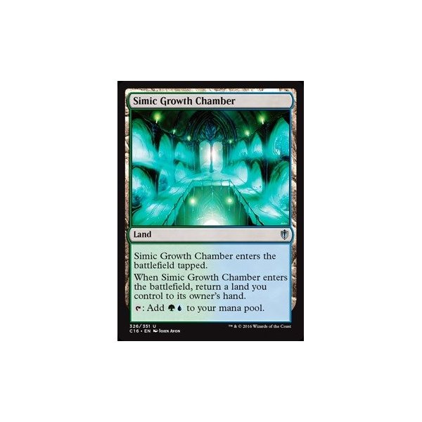 Magic The Gathering - Simic Growth Chamber (326/351) - Commander 2016