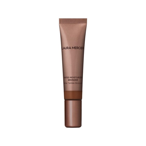 Laura Mercier Tinted Moisturizer Bronzer: Long Lasting Sheer Cream Bronzer, Weightless, Buildable Coverage, 12 HR Hydrating Wear, Non-Comedogenic, 6 Shades for All Skin Tones, Sunstone