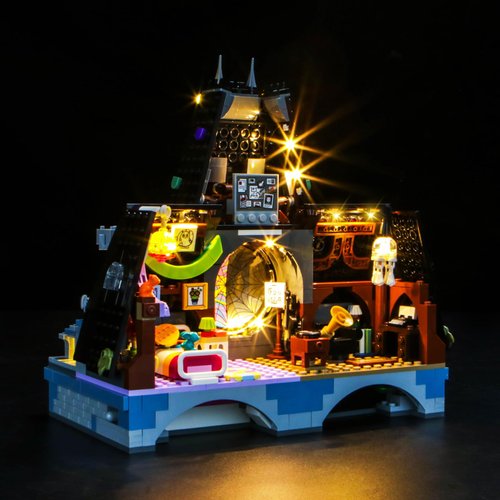 BrickBling LED Lighting Kit Compatible with Lego Wednesday & Enid's Dorm Room, Creative Light Compatible with Lego 76781-No Bricks (Classic Version Light)