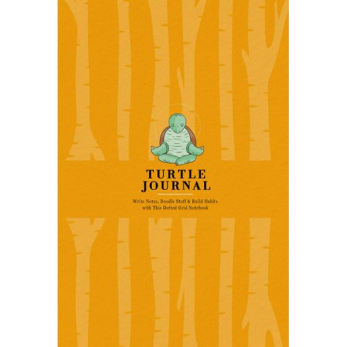 Turtle Journal: Write Notes, Doodle Stuff & Build Habits with This Dotted Grid Notebook | Turtle Meditating