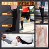 Doc Miller Compression Socks for Women and Men 20-30mmHg Compression Socks Men for Varicose Veins and Improved Circulation, Graduated Compression Socks (Black, Medium)