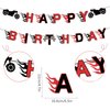 GLASNES Happy Birthday Banner Birthday Party Decorations Baby Shower Boys Man Birthday Party Supplies (B)