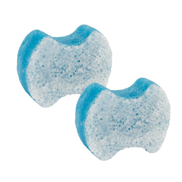 Spongables Pedi Scrub Foot Exfoliating 20+ Wash Sponge, Clean & Fresh, 2 Count