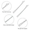 Silver Bobby Pins, METLUCK 240Pcs Silver Hair Pins Waves Bobby Pins Hair Accessories for Women Girls (2.2inch/5.5cm)