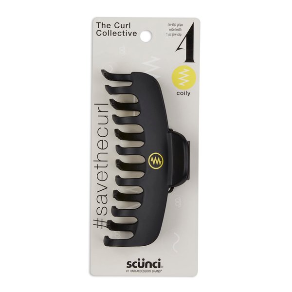 Conair, Scunci Curl Collective Coily Jaw Clip, 0.96 Ounce