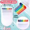 SmallCat 4pcs Pride Face Paint Sticks, Rainbow Face Paint Markers for Gay, Face Paint Crayons, Festival Rainbow Makeup for Face, Body, Women, Men