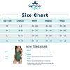 Summer Mae Maternity Swimsuit V-Neck One Piece Swimsuit Ruffled Lace Up Monokini Black M