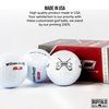 Usher Gifts for Wedding, Wilson Golf Balls Staff Elite, Sleeve of 3 Personalized Golf Balls for Men - Golf Gifts for Men