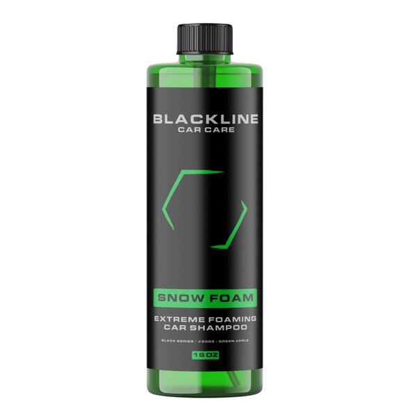 Blackline Automotive Extreme Foaming Car Shampoo - Extreme Snow Foam Perfect for Ceramic Coatings - Compatible with Foam Cannon for Pressure Washer - 16 fl OZ