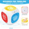 Bilingual Learning Activity Cube Toys for 1 Year Old Boy Girl, 12-18 Month Early Developmental Baby Musical Toys with Music & Light, Toddler Toys Age 1-2, Christmas Birthday Gifts for 1+ Year Old