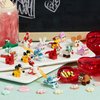 JOYIN 26 Packs Valentines Day Cards with Building Blocks, Prefilled Hearts with Valentine Cards Filled with Animal Building Blocks for Valentine Party Favor, Classroom Prize Supply