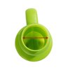 ZIZILAND 1.26" Diameter Trampoline Enclosure Pole Cap for Net Hook, 6 Pieces, Green, Only Fit in 32mm(1.26in) Diameter Trampoline Pole