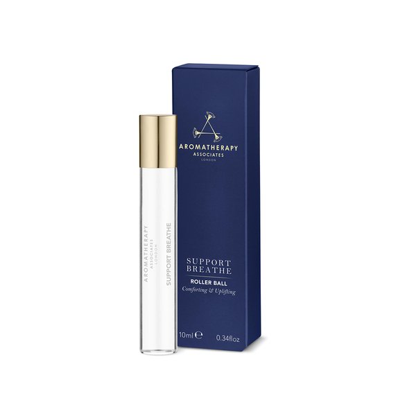 Aromatherapy Associates Support Breathe Roller Ball. Premium Blend of Pine, Tea Tree and Eucalyptus Essential Oils to Ease Tension and Refresh The Senses on The Go (0.34 fl oz)