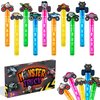 Monster Truck Party Favors,24Pcs Truck Bubble Wands for Kids,Car Bubble Wand for Monster Truck Birthday Party Supplies Decorations,Classroom Prizes Goodie Bag Stuffers Gift